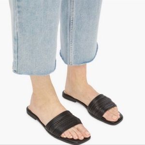 Kelly Rowland for JustFab slip on sandal